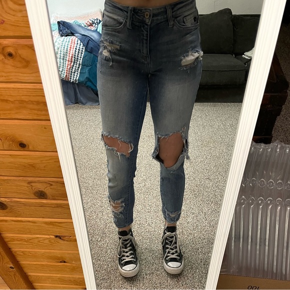 KanCan Size 27 Ripped Skinny Jeans - Picture 4 of 16